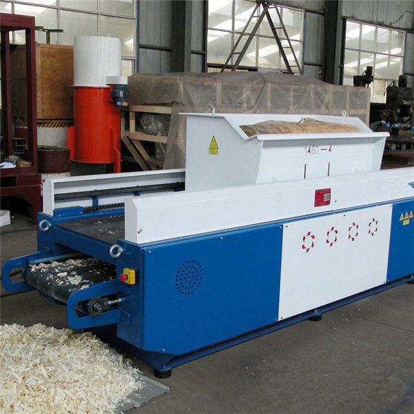 Horizontal Type Wood Shaving Machine 800kg/h 14kw